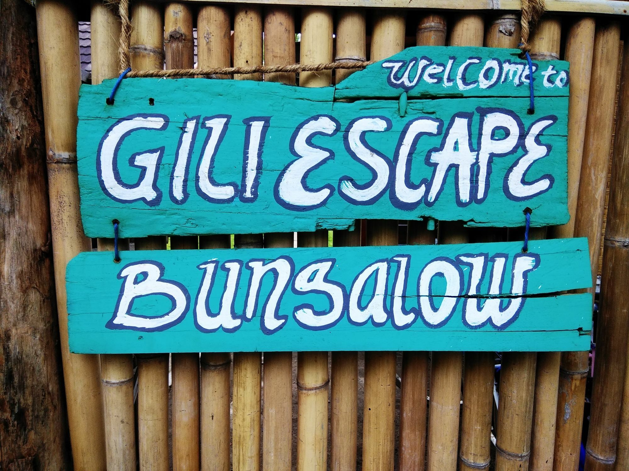 Gili Escape Bungalows Gili Trawangan Exterior foto